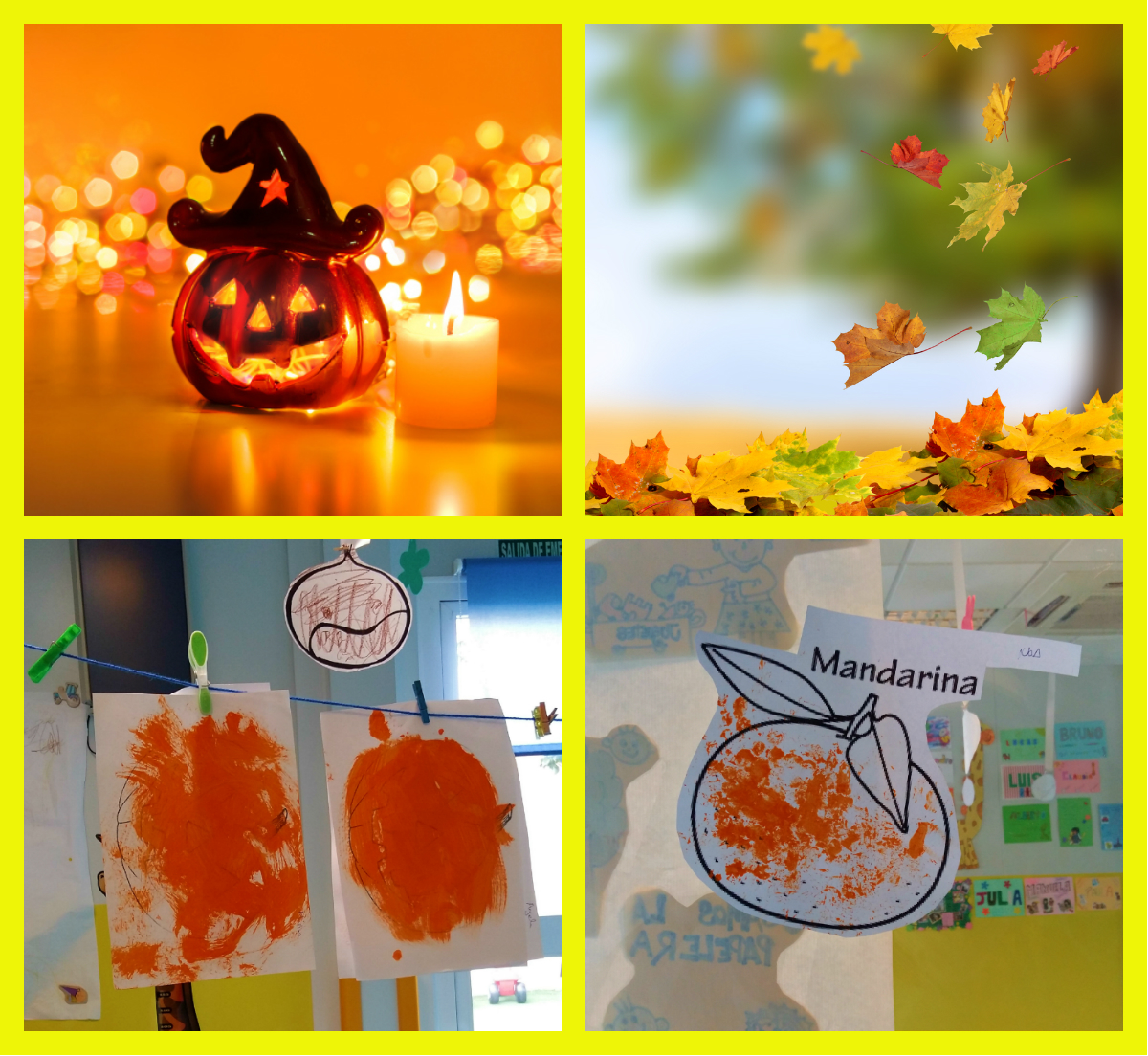 ¡Jirafas y Tortugas entre Halloween y el Otoño! ¡Jirafas y Tortugas entre Halloween y el Otoño!