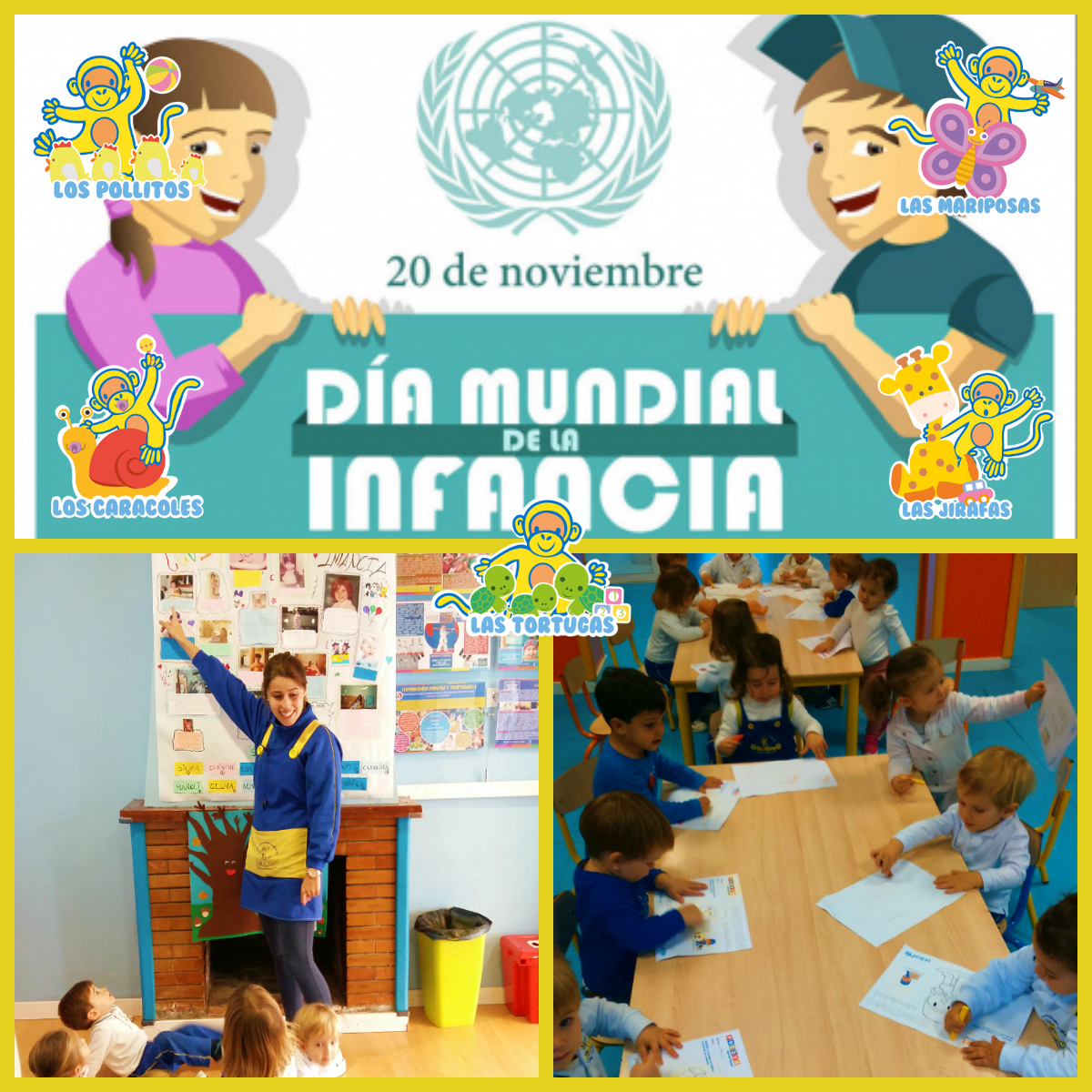 ¡Hoy celebramos el Día Mundial de la Infancia! ¡Hoy celebramos el Día Mundial de la Infancia!