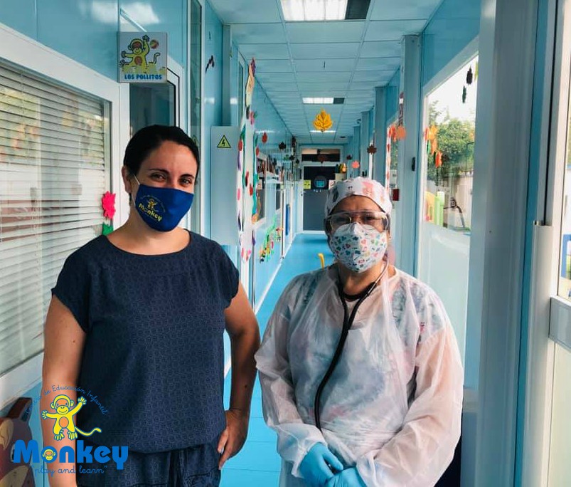 Hoy nos visitaba la pediatra en CEI Monkey Dos Hermanas Hoy nos visitaba la pediatra en CEI Monkey Dos Hermanas