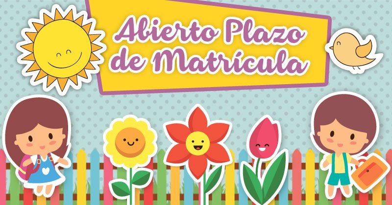 Abierto periodo de matriculas para curso 2020-2021