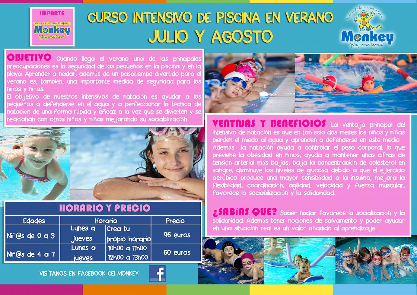 Quedan muy pocas plazas para los Cursos de Natación Intensivos de la segunda quincena de Julio 2016. Quedan muy pocas plazas para los Cursos de Natación Intensivos de la segunda quincena de Julio 2016.