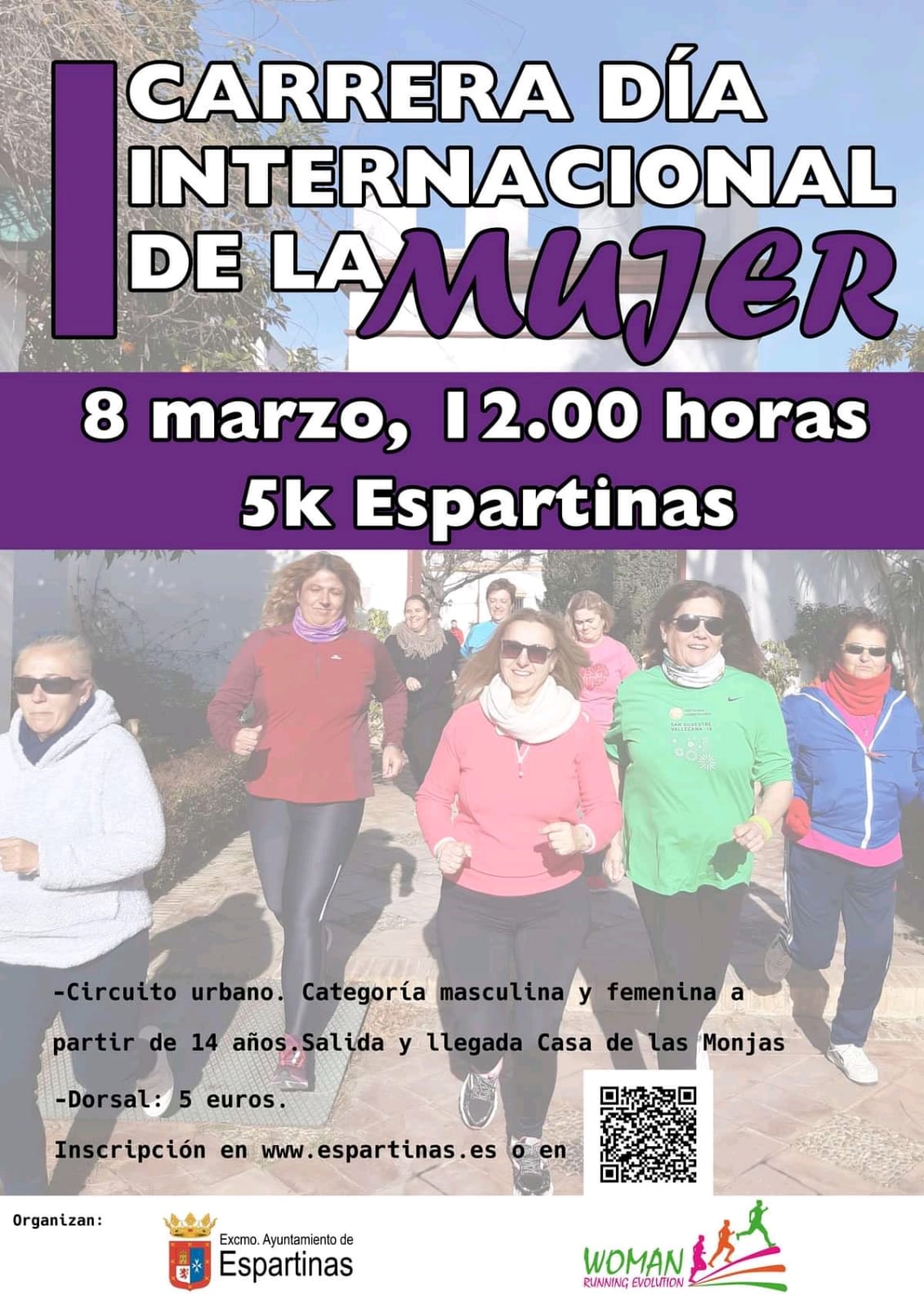 Carrera día internacional de la mujer Carrera día internacional de la mujer