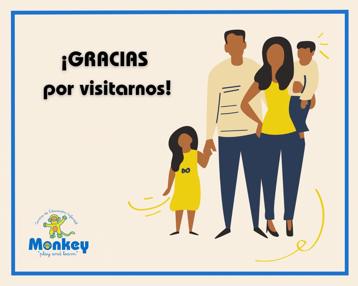 Familias: Gracias por vuestro interés, gracias por vuestras visitas a nuestra escuela. Familias: Gracias por vuestro interés, gracias por vuestras visitas a nuestra escuela.
