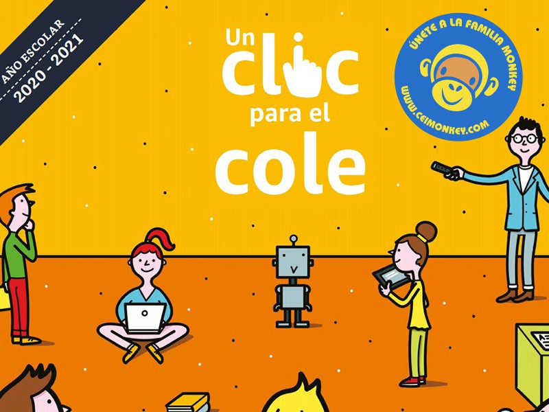¡Ahora al comprar por Amazon puedes ayudas a tu cole! ¡Ahora al comprar por Amazon puedes ayudas a tu cole!