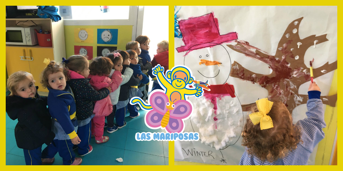 ¡Invernal mural de las mariposas! ¡Invernal mural de las mariposas!
